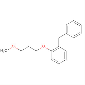 Benzene, 1-(3-methoxypropoxy)-2-(phenylmethyl)- molecular structure