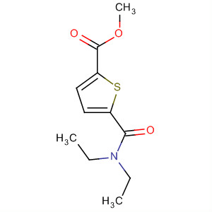 2-Thiophenecarboxylic acid, 5-[(diethylamino)carbonyl]-, methyl ester