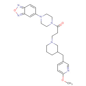 1-Propanone,1-[4-(2,1,3-benzoxadiazol-5-yl)-1-piperazinyl]-3-[3-[(6-methoxy-3-pyridinyl)methyl]-1-piperidinyl]-