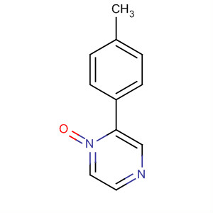 Pyrazine, 2-(4-methylphenyl)-, 1-oxide molecular structure