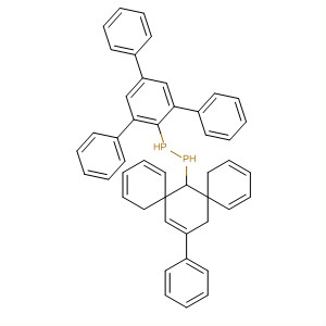 Diphosphine, 1,2-bis(5'-phenyl[1,1':3',1''-terphenyl]-2'-yl)- molecular structure