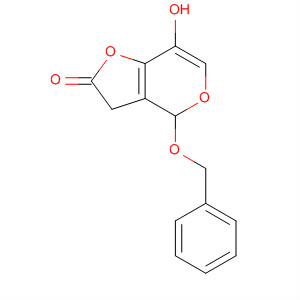 4H-Furo[3,2-c]pyran-2(3H)-one,tetrahydro-7-hydroxy-4-(phenylmethoxy)-