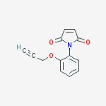 1H-Pyrrole-2,5-dione, 1-[2-(2-propyn-1-yloxy)phenyl]-