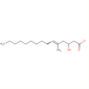 3-Tridecen-1-ol, 3-methyl-, acetate molecular structure