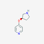 4-[(3R)-3-Pyrrolidinyloxy]-pyridine