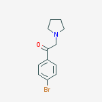 Ethanone, 1-(4-bromophenyl)-2-(1-pyrrolidinyl)