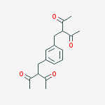 2,4-Pentanedione, 3,3'-[1,3-phenylenebis(methylene)]bis-