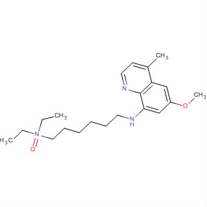 1,6-Hexanediamine, N,N-diethyl-N'-(6-methoxy-4-methyl-8-quinolinyl)-,N-oxide