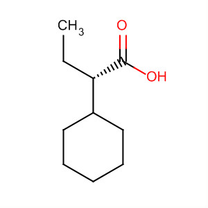 Cyclohexaneacetic acid, a-ethyl-, (S)- molecular structure