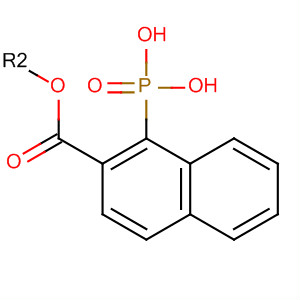 Phosphonic acid, mono-2-naphthalenyl ester molecular structure