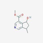 methyl (5R,7R)-5-hydroxy-7-methyl-6,7-dihydro-5H-cyclopenta[c]pyridine-4-carboxylate