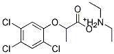 diethylammonium 2-(2,4,5-trichlorophenoxy)propionate molecular structure