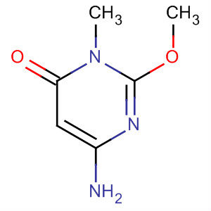 4(3H)-Pyrimidinone, 6-amino-2-methoxy-3-methyl- molecular structure