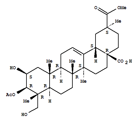 PhytolaccageninA molecular structure