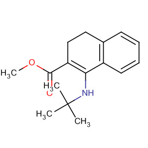 2-Naphthalenecarboxylic acid,1-[(1,1-dimethylethyl)amino]-3,4-dihydro-, methyl ester molecular structure