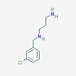 N1-(3-chlorobenzyl)propane-1,3-diamine molecular structure