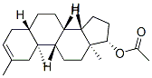 [(5S,8S,9S,10S,13S,14S,17S)-2,10,13-trimethyl-4,5,6,7,8,9,11,12,14,15, 16,17-dodecahydro-1H-cyclopenta[a]phenanthren-17-yl] acetate molecular structure
