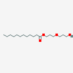 3-(3-hydroxypropoxy)propyl laurate molecular structure