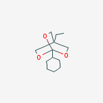 1-cyclohexyl-4-ethyl-2,6,7-trioxabicyclo[2.2.2]octane