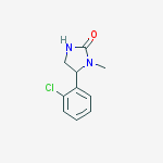 5-(2-chlorophenyl)-1-methylimidazolidin-2-one